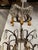 Louis XV Style Cage Chandelier with Pendants and Teardrop Pendant For Sale - Image 6 of 10
