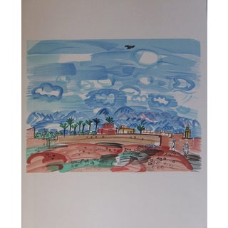 Raoul Dufy, Au Maroc, Lithograph For Sale
