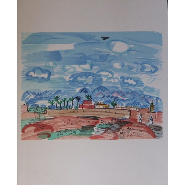 Raoul Dufy, Au Maroc, Lithograph For Sale