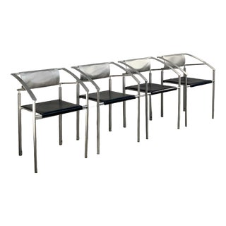 Postmodern Chairs from Fly-Line, Italy, 1980s, Set of 4 For Sale