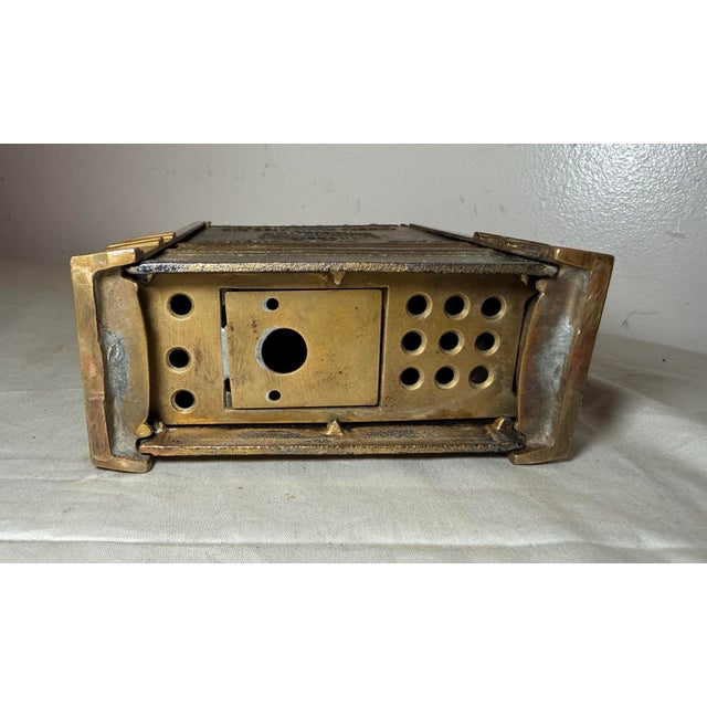 Rare Antique J. & E. Stevens Cast Iron Jarmulowsky Banking House Still Coin Bank For Sale - Image 11 of 14