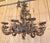 19th Century Wrought Iron Chandelier with Coat of Arms For Sale - Image 4 of 14