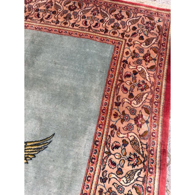 Mid-Century Kashan Dabir Rug from Bobyrugs, 1950s For Sale - Image 16 of 18