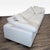 This Restoration Hardware 3-seat sofa offers spacious and comfortable seating with its plush cushions and soft white...