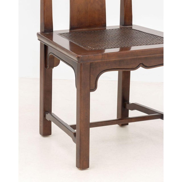 Henredon Chinese Style Mahogany Dining Chairs, 8 For Sale In New York - Image 6 of 18
