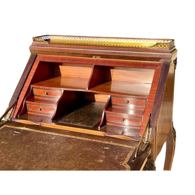 Louis XV Donkey Desk by François Linke For Sale - Image 10 of 13