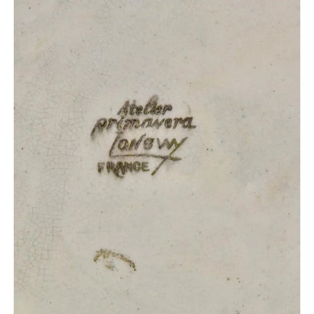 Art Deco Vase in Ceramic, 1925 For Sale - Image 12 of 13