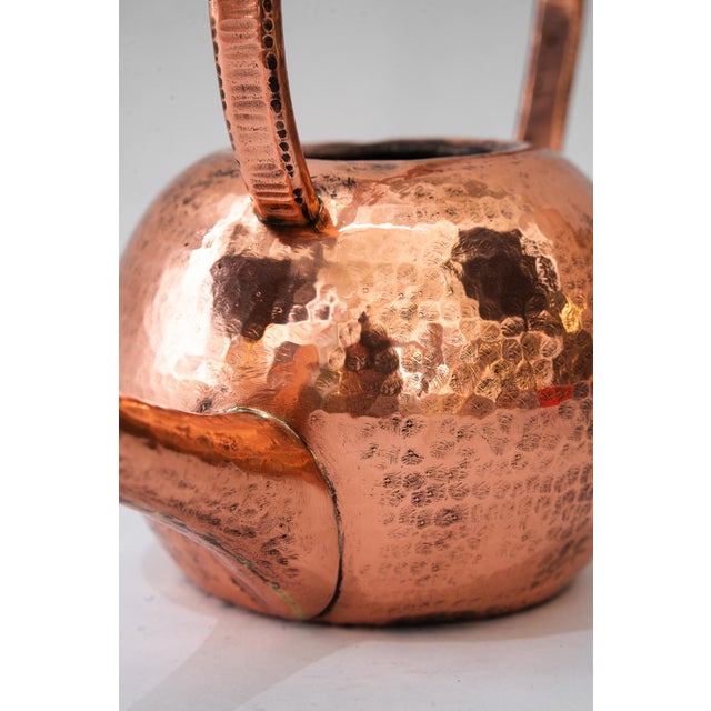 Hammered Copper Watering Can, Vienna, Austria, 1920s For Sale - Image 6 of 8