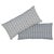 Art Deco Schumacher X A Rum Fellow Poxte + Lempa 24" Lumbar Pillow in Indigo For Sale - Image 3 of 5