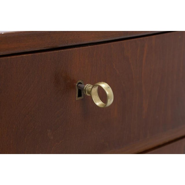 Mid-Century Danish Wooden Chest of Drawers, 1960s For Sale - Image 9 of 12