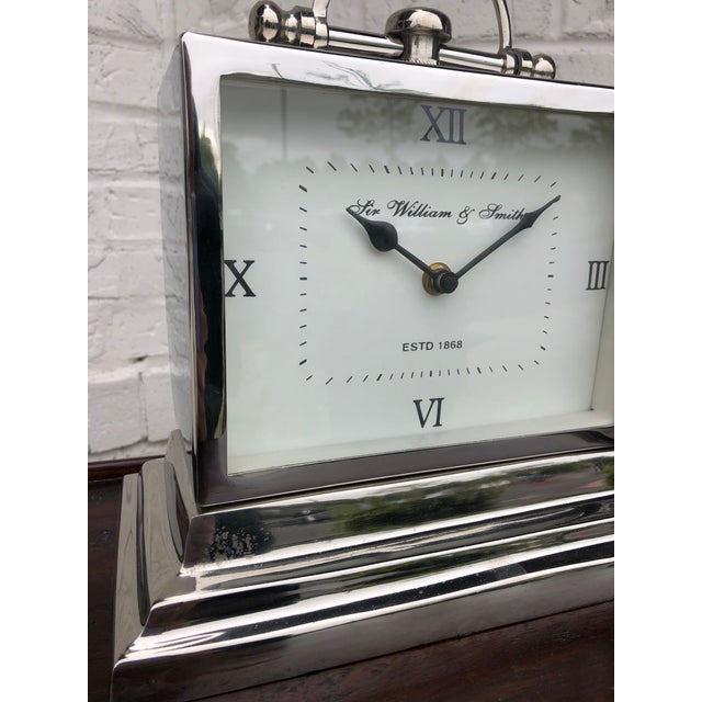 Sir William & Smith Mantel Clock Chairish