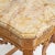 Antique English Hand-Carved Oak Wood Marble Top Continental Console Table For Sale - Image 4 of 12