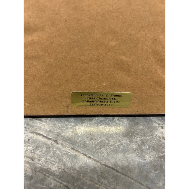 Cream Original Elizabeth Osborne 1979 Lithograph “Still Life With Greek Vase” For Sale - Image 8 of 12