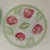 2000 - 2009 Villeroy & Boch Handpainted Green Fused Art Glass Round Bowls Apples/Leaves- Set of 4 For Sale - Image 5 of 6