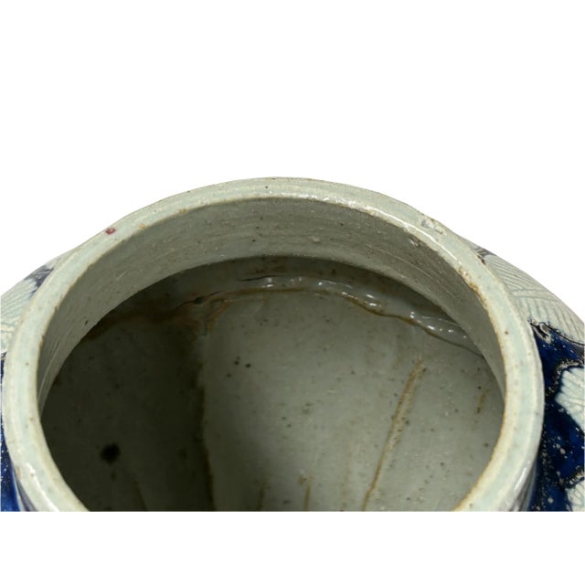 Discover a true statement piece with this stunning ceramic jar, boasting a captivating blend of rich history and artistic...