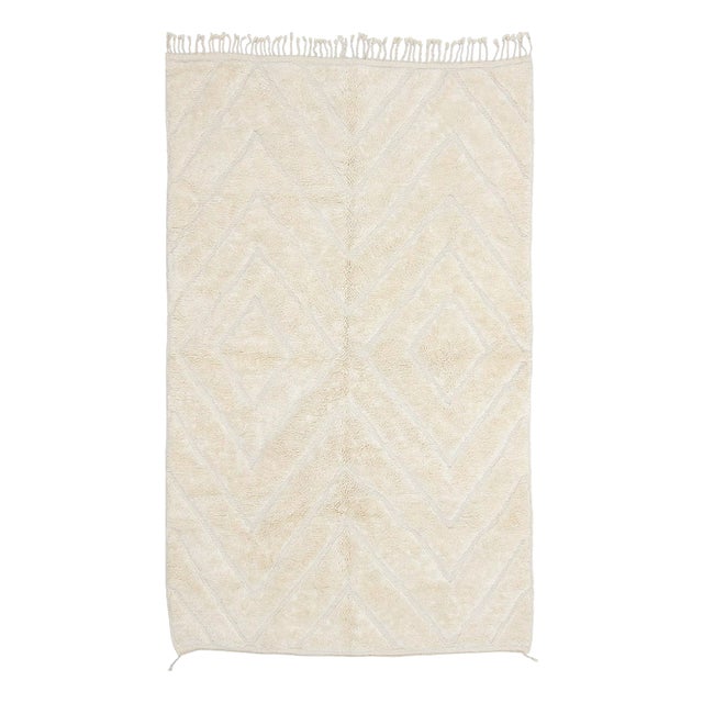 Hand-Knotted Wool Rug by Azele Studio For Sale