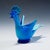 Dino Martens for Aureliano Toso Rooster Sculpture 1952 A vintage Murano art glass vase sculpture of a rooster designed by...