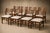 Brazilian Modern Set of Eight Chairs in Caviuna Wood & Linen, Alexandre Rapoport, 1960s For Sale - Image 11 of 16