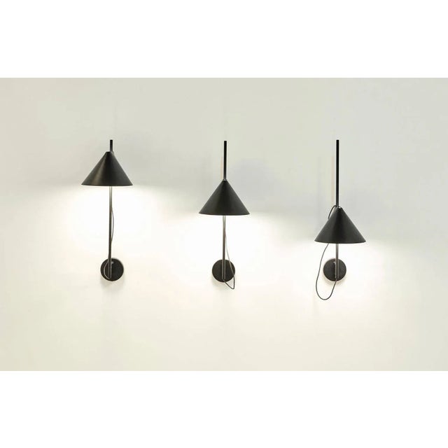 Mid-Century Modern GamFratesi Black 'Yuh' Wall Light for Louis Poulsen For Sale - Image 3 of 10