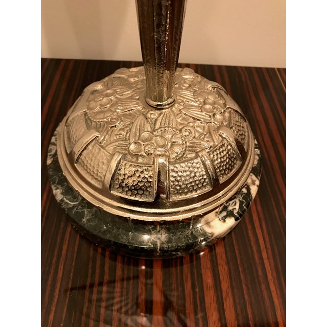 Schneider French Art Deco Geometric Table Lamps - a Pair For Sale - Image 11 of 13