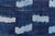 1970s Indigo Crest Mud Cloth Throw For Sale - Image 5 of 7