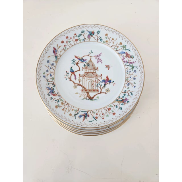 1990s 1990s Tiffany & Co. Audubon Dessert Accent Plates- Set of 8 For Sale - Image 5 of 11