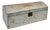 American Folk Art Blue Painted Storage Chest Circa 1820 For Sale