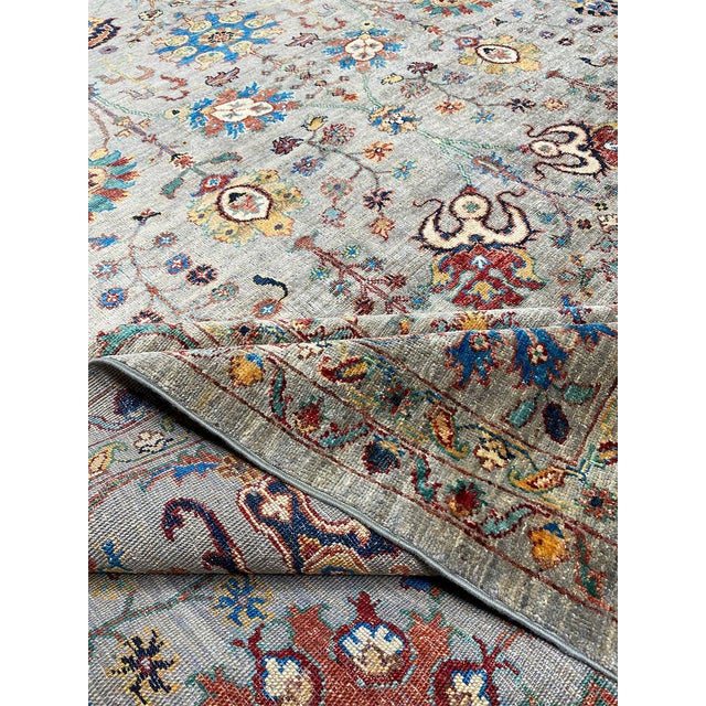 Tribal Handwoven Persian Tribal Area Rug 10x13 For Sale - Image 3 of 11