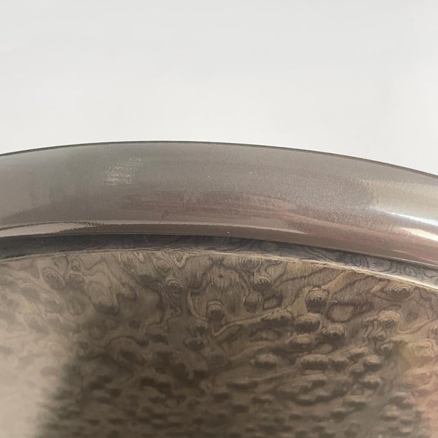 Metal Italian Modern Formica Chair attributed to Martine Bedin for Memphis, 1980s For Sale - Image 7 of 18