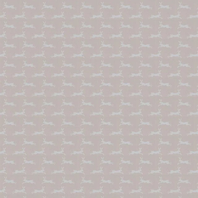 Cowtan & Tout/Jane Churchill Wallpaper, March Hare in Soft Pink - 3 Rolls + Extra For Sale