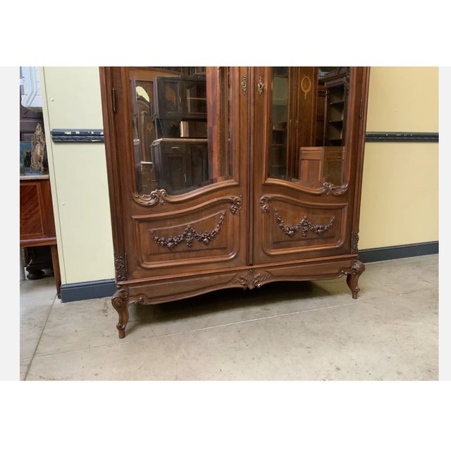Antique Art Nouveau Wardrobe, 1910 For Sale - Image 12 of 13