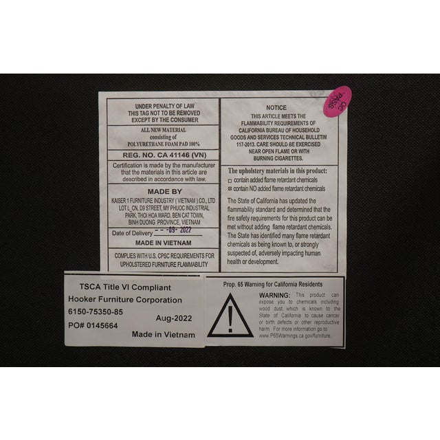 Hooker Linville Falls Stack Rock Modern Counter Stool For Sale - Image 18 of 18