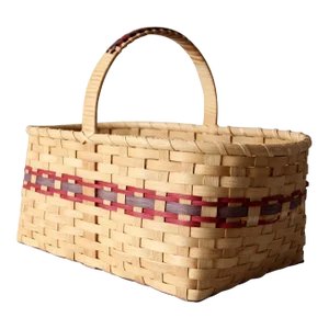 Vintage Splint Weave Basket