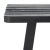 Slate Gray Outdoor Balcony Table in Dark Slate Grey For Sale - Image 8 of 11