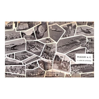 "Piaggio & C. 75 Anni Di Attivita" 1960 Piaggio; Vespa For Sale