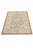Turkish Oushak Rug Soft Coral & Olive Handwoven Wool Rug 2'11" X 4'3" For Sale - Image 4 of 9