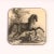 1950s Horse Coasters: 1950s Italian Lacquerware, Equestrian Decor (Set of 6) For Sale - Image 5 of 11