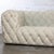 Late 20th to Early 21st Century Modern Chesterfield Style Diamond Tucked Sofa With Beige Twill Fabric Style of Paola Navone For Sale - Image 9 of 18