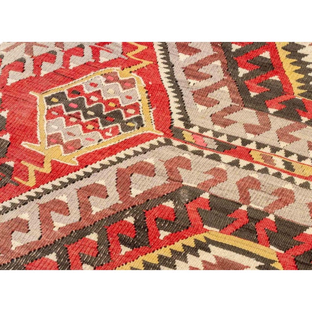 Late 20th Century George Smith Kilim Upholstered Ottoman For Sale - Image 5 of 8