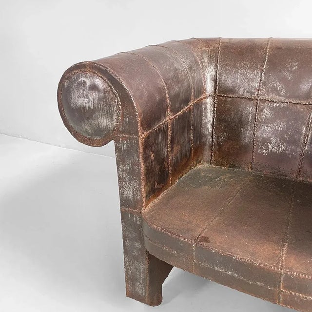 1990s Italian Modern Iron Chair by Anacleto Spazzapan, 1990s For Sale - Image 5 of 18