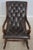 Age: Approx. 20 Years Old Details: Mahogany High Quality Construction Nice Tooled Leather Stretcher Base Frame Tack Head...