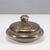Metal Bowl with Glass Lid and Silver Decorations For Sale - Image 7 of 8