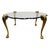 Brass Mid 20th Century Brass and Glass Coffee Table in the Manner of Pe Guerin For Sale - Image 8 of 8