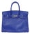 Hermès Birkin 35 Le Tournay Bleu Royal Swift Palladium Hardware 2019 For Sale