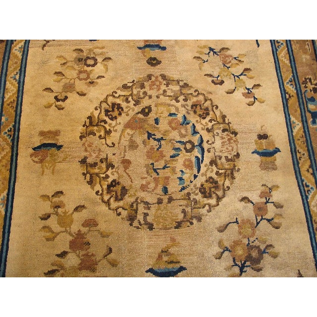 Antique Chinese - Ningxia rug. Size: 5'0" x 8'0".