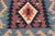 Vintage Persian Shiraz Kilim Rug With Boho Chic Tribal Style 03'10 X 05'03 For Sale - Image 4 of 9