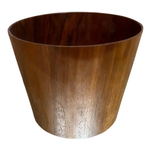 Mid-Century Scandinavian Modern Rainbow Teak Nut Bowl Servex of Sweden