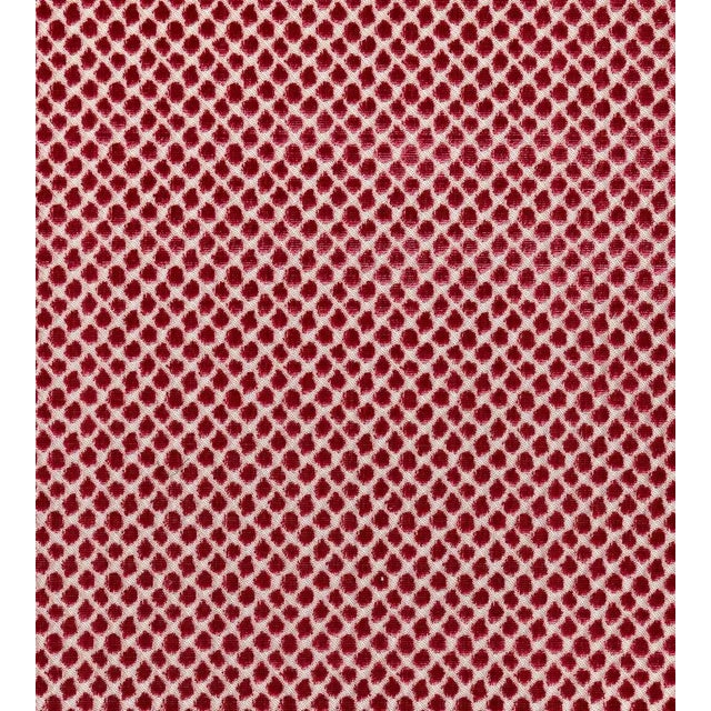 Traditional The House of Scalamandré Etosha Velvet Fabric, Framboise For Sale - Image 3 of 3