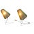 Mid-Century Table or Bedside Lamps, 1960s, Set of 2 For Sale
