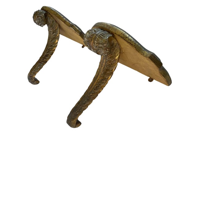 Italian 1950s Italian Console Wall Brackets - a Pair For Sale - Image 3 of 8